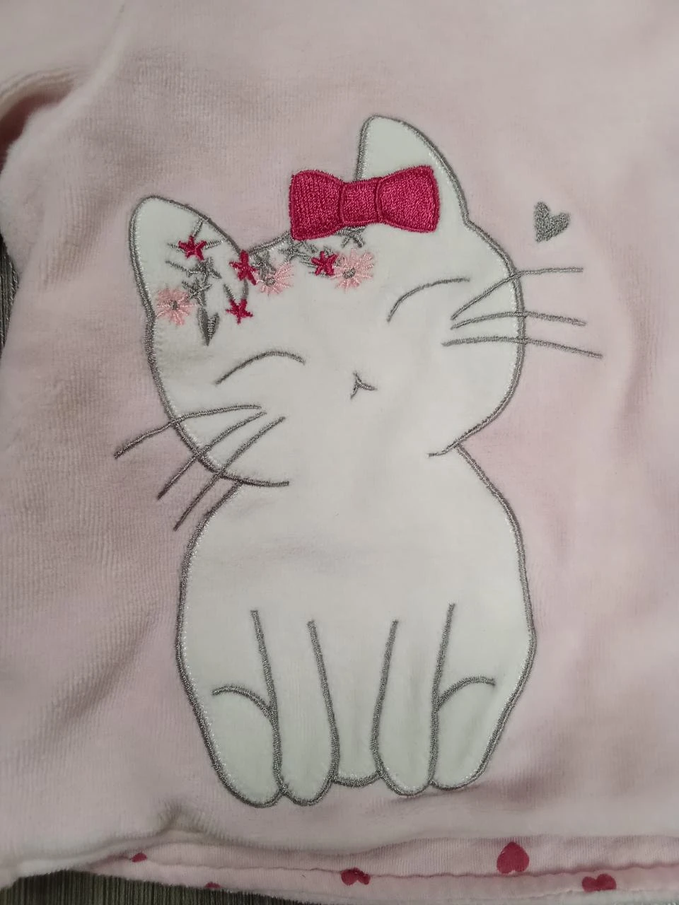 Jolie veste rose molletonnée 9 mois – photo 5